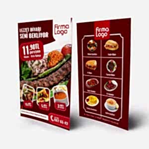 Restoran Dönerci Broşür – Kartvizit- Magnet Örnekleri